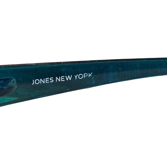 Reading Glasses Frame Jones New York Women's Rectangular +1.50 Tortoise & Teal - Picture 5 of 9